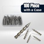 Tungsten Nail Weights for Bass Fishing - 25 Pack