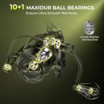 KastKing Sharky X Spinning Reel, 6.2:1 High-Speed Gear Ratio, Carbon Fiber Drag (33LB/39.5LB), 10+1 Stainless Steel Bearings, Lightweight Nylitech Body, Freshwater & Saltwater Fishing Reel