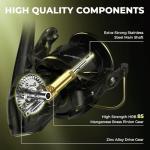 KastKing Sharky X Spinning Reel, 6.2:1 High-Speed Gear Ratio, Carbon Fiber Drag (33LB/39.5LB), 10+1 Stainless Steel Bearings, Lightweight Nylitech Body, Freshwater & Saltwater Fishing Reel