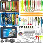 137-Piece PLUSINNO Fishing Lures Tackle Box Kit