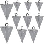 Assorted Pyramid Sinkers for Surf & Catfishing