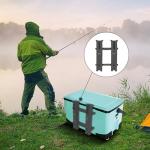 Portable Fishing Rod Holder with Bungee Cords