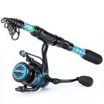 Sougayilang Telescopic Fishing Rod and Reel Combo