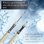 29.5 Inch Ultralight Ice Fishing Rod and Reel Combo