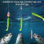 50pcs EWG Hooks for Bass & Trout Fishing