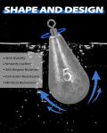 Bluewing Casting Sinkers Weights for Saltwater Fishing