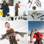 Aventik Ultralight Ice Fishing Rod & Reel Combo