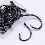 25pcs Heavy-Duty Circle Hooks for Freshwater & Saltwater