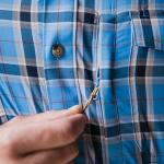 Field & Stream Men’s Bluejay Plaid Fishing Shirt