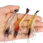 Goture Soft Shrimp Lure Set for Freshwater/Saltwater