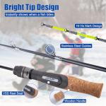 Goture 24" Ice Fishing Rod and Reel Combo