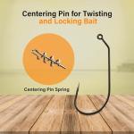 Reaction Tackle 3/0 Swimbait Hooks - 10 Pack