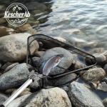 Collapsible Fishing Landing Net with Pole Handle