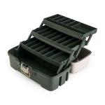 Plano Three-Tray Fishing Tackle Box with Deep Storage