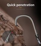 Dyxssm Small Fishing Hooks with Nylon Line Pack