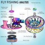 Sougayilang Lightweight CNC-Machined Fly Fishing Reel