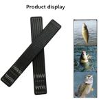 Dyxssm Small Fishing Hooks with Nylon Line Pack