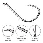 Eagle Claw 10-Pack Steel Leader Fishing Hooks