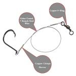Eagle Claw 10-Pack Steel Leader Fishing Hooks