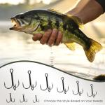 Pristis 16 Pack 1/0 Strong Treble Fishing Hooks