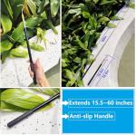 Ycoluoy Portable RV Awning Opener Puller Reach Rod Pole for Tent Shelter Camper Canopy, Extends from 16" to 60" with Multi-Section Locking