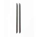 Wuchieal Portable Telescopic Silver Sticks for Belly Dance Isis Wings, 1 Pair (71CM, Silver)