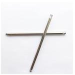 Wuchieal Portable Telescopic Silver Sticks for Belly Dance Isis Wings, 1 Pair (71CM, Silver)