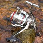 Sougayilang Saltwater Spinning Reel,CNC Aluminum Spool,Max Drag 33LB,Oversize Grip,5.5:1 Gear Ratio, 11+1 Stainless-Steel BB, Freshwater Fishing Reel-SW2500