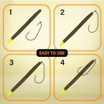 Reaction Tackle Swimbait Hooks - 4/0 (25-Pack)