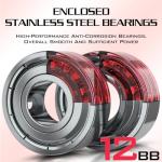 Sougayilang Saltwater Spinning Reel,CNC Aluminum Spool,Max Drag 33LB,Oversize Grip,5.5:1 Gear Ratio, 11+1 Stainless-Steel BB, Freshwater Fishing Reel-SW2500