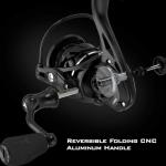 KastKing Zephyr Spinning Reel,Size 1000 Fishing Reel, Light Weight Ultra Smooth Powerful Spinning Fishing Reels