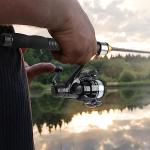 Telescopic Fishing Rod Reel Full Kit Fishing Line Lures for Beginner All-in-One 1.7M/5.58FT Light-Weight Fishing Rod+Spinning Reel+Line+Lures Set+Carry Bag for Kids Youth Outdoor Travel Bass Trout