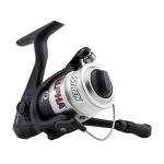 Shakespeare Alpha Size 50 Spinning Fishing Reel, Right/Left Handle Position, Saltwater Reel, Pre-Spooled Graphite Spool, Oil Felt Multi-Disc Drag System with Smooth Ball Bearing Drive