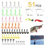 Telescopic Fishing Rod Reel Full Kit Fishing Line Lures for Beginner All-in-One 1.7M/5.58FT Light-Weight Fishing Rod+Spinning Reel+Line+Lures Set+Carry Bag for Kids Youth Outdoor Travel Bass Trout