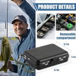 Fishing Tackle Box Set Complete Fishing Gear With Lures Hooks 264Pcs Fishing Accessories Tackle Box Organizer For Freshwater Saltwater Bass Lures Spinner Baits Fishing Kit Storage Box Waterproof