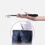 Fishing Rod, Universal Mini Small Sea Pole Portable Short Pole Ice Fishing Rod Mini Pocket Sea Fishing Tools for Ice Fly Fishing Sea Saltwater Freshwater Kit for Festivals (1.2m)