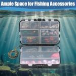Fishing Tackle Box Set Complete Fishing Gear With Lures Hooks 264Pcs Fishing Accessories Tackle Box Organizer For Freshwater Saltwater Bass Lures Spinner Baits Fishing Kit Storage Box Waterproof