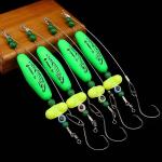 Catfish-Rig-for-Bank-Fishing-Catfishing-Tackle-Floats-with-Rattler-Santee Cooper Rig Equipment(Green-2.5 inch)