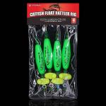 Catfish-Rig-for-Bank-Fishing-Catfishing-Tackle-Floats-with-Rattler-Santee Cooper Rig Equipment(Green-2.5 inch)