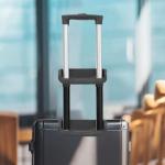 Telescopic Handle for Suitcase, Replacement Pull Rod for Travel Luggage, 60CMX16CMX4cm Black