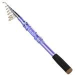 Sougayilang Portable Telescopic Fishing Rod with Carbon Fiber Material and Precision Carved Reel Seat - Suitable for Saltwater and Freshwater Fishing