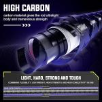 Sougayilang Portable Telescopic Fishing Rod with Carbon Fiber Material and Precision Carved Reel Seat - Suitable for Saltwater and Freshwater Fishing