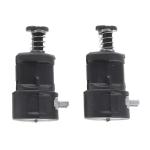 Healvian 2Pcs Luggage Handle Locking Clips Replacement - Telescopic Suitcase Pull Rod Repair Parts with Secure Lock for Travel Luggage Accessories