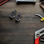 Healvian 2Pcs Luggage Handle Locking Clips Replacement - Telescopic Suitcase Pull Rod Repair Parts with Secure Lock for Travel Luggage Accessories