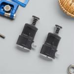 Healvian 2Pcs Luggage Handle Locking Clips Replacement - Telescopic Suitcase Pull Rod Repair Parts with Secure Lock for Travel Luggage Accessories