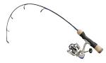 13 FISHING - White Noise Ice Combo - UL (Ultra Light) 27" - WNC2-27UL,Black