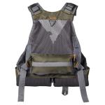 BASSDASH Strap Fishing Vest Adjustable for Men and Women, for Fly Bass Fishing and Outdoor Activities