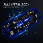 Piscifun Chaos XS Baitcasting Fishing Reel, Reinforced Metal Body Round Baitcaster Reel, Smooth Powerful Saltwater Inshore Surf Trolling Reel, Conventional Reel for Catfish (60 Right Handed)