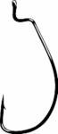 Gamakatsu 25 Pack EWG Offset Worm Hook (Black, 1) (58410-25)