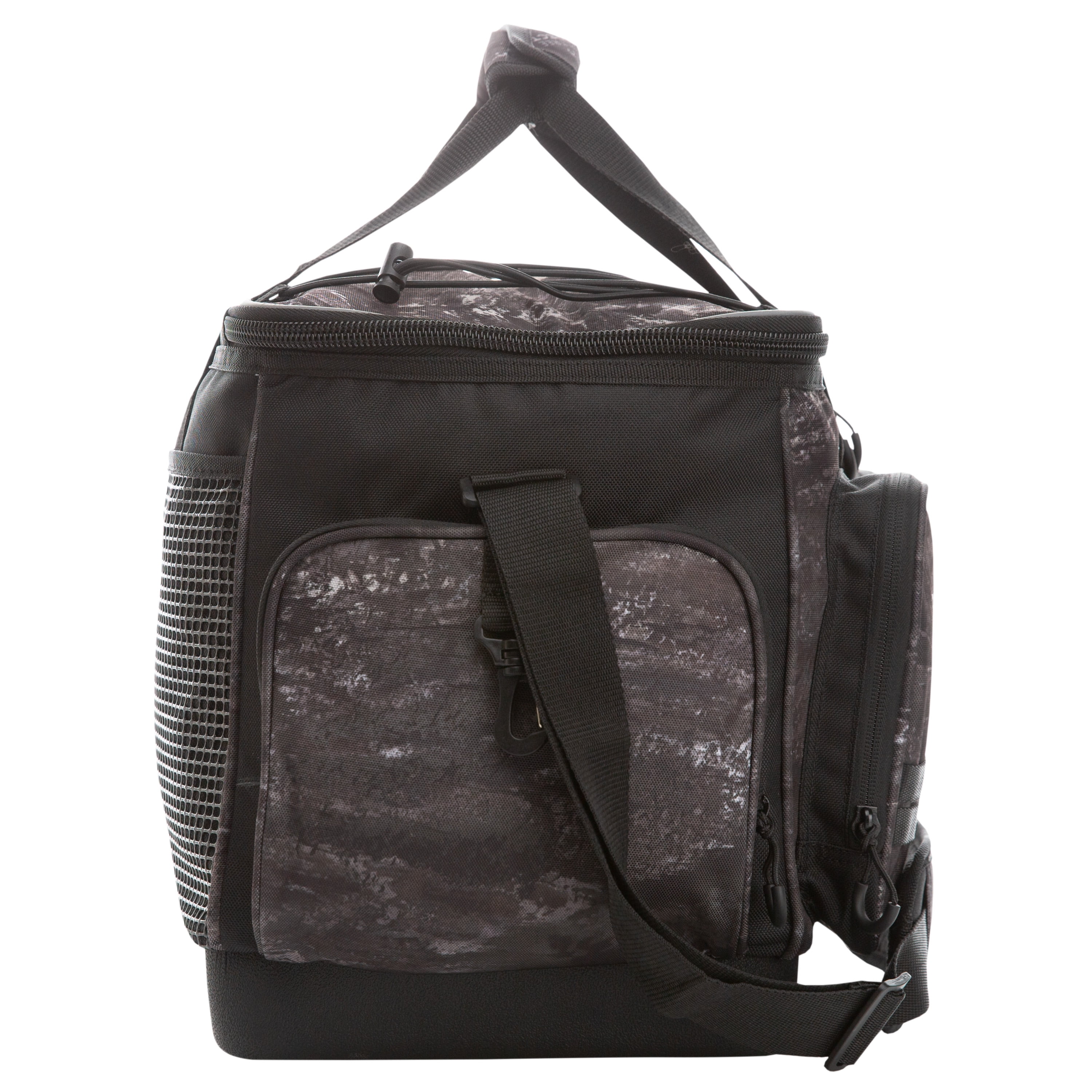 Large Gray Camo Fishing Tackle Bag 36L